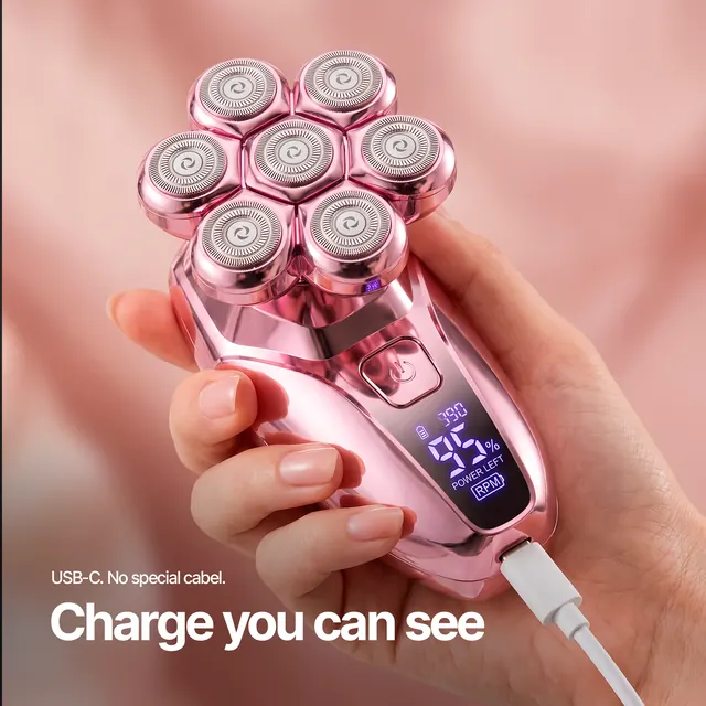 Amoria slide: visible charge level and USB-C charging